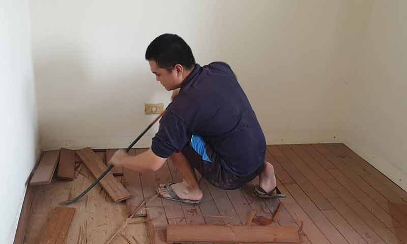 台北拆除木地板