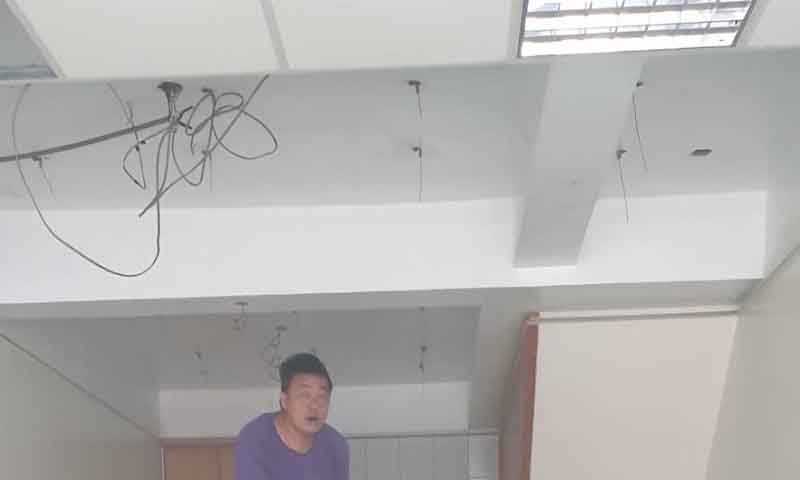 台北拆除天花板