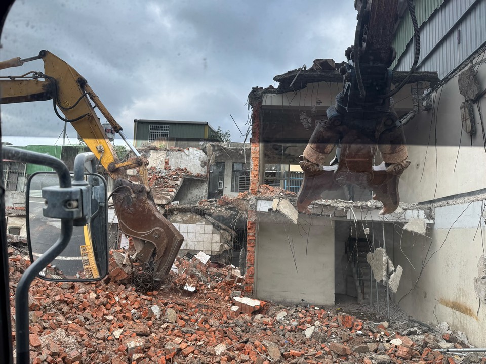 苗栗竹南房屋拆除